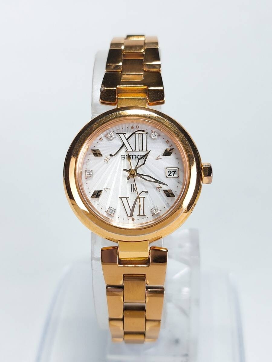 美品 SEIKO セイコー LUKIA ルキア 2012 クリスマス限定 腕時計 美品 SEIKO セイコー LUKIA ルキア 2012 クリスマス限定 腕時計