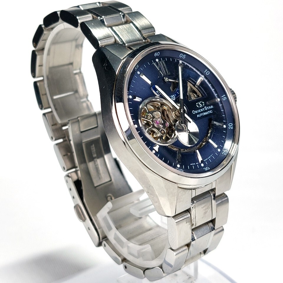 美品 ORIENT STAR オリエントスター セミスケルトン 腕時計 美品 ORIENT STAR オリエントスター セミスケルトン 腕時計