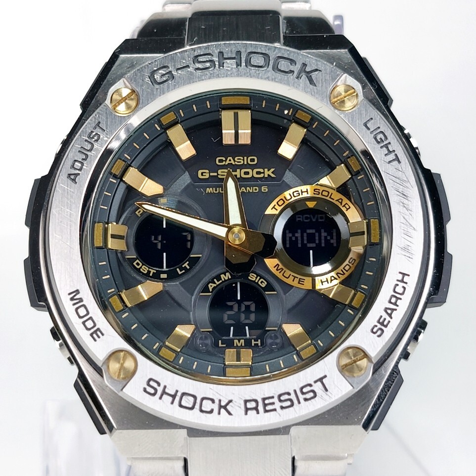 美品 CASIO カシオ G-SHOCK ジーショック G-STEEL 腕時計 GST 美品 CASIO カシオ G-SHOCK ジーショック G-STEEL 腕時計 GST