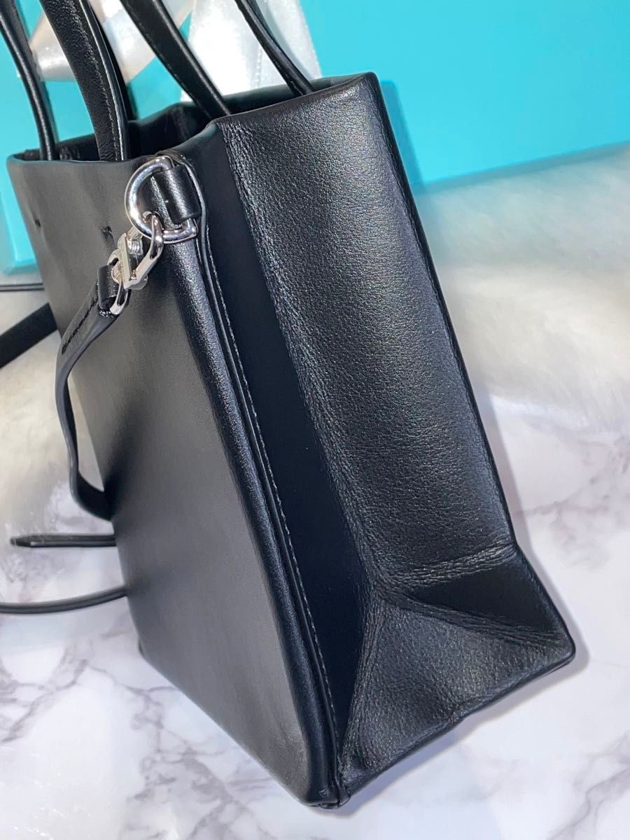 Tiffanyミニショッピングトート ブラック|Yahoo!フリマ(旧 Tiffanyミニショッピングトート ブラック|Yahoo!フリマ(旧
