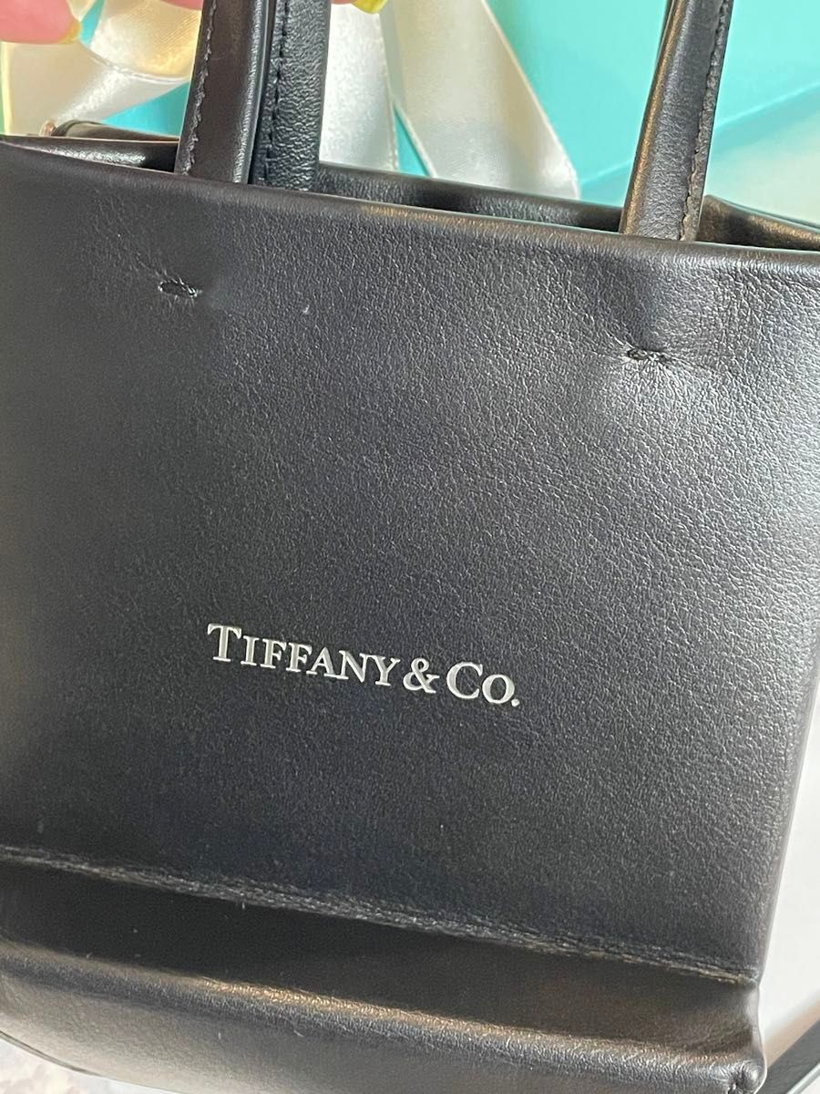 Tiffanyミニショッピングトート ブラック|Yahoo!フリマ(旧 Tiffanyミニショッピングトート ブラック|Yahoo!フリマ(旧