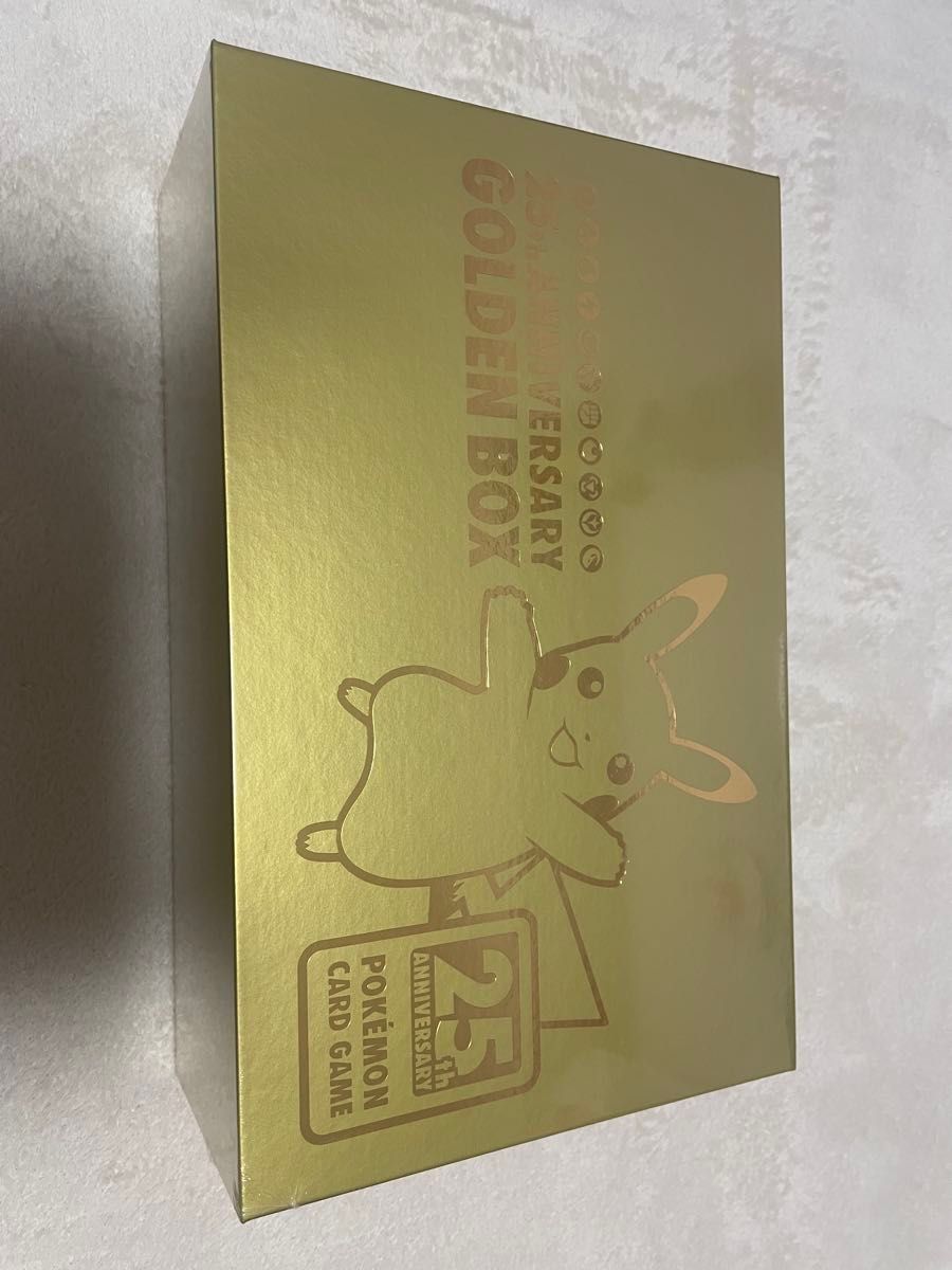 未開封】ポケモンカードゲーム ゴールデンボックス 25周年 未開封】ポケモンカードゲーム ゴールデンボックス 25周年