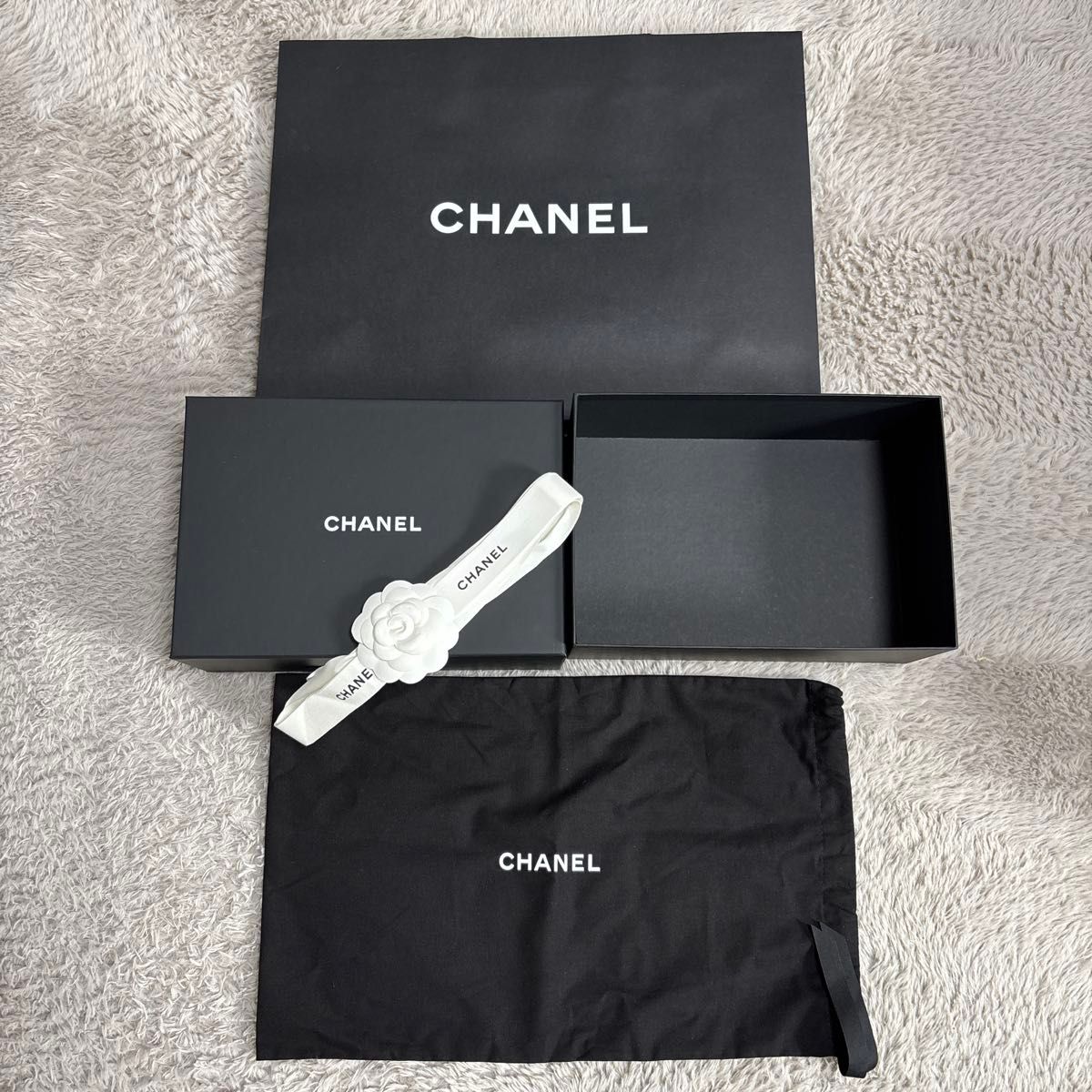 CHANEL シャネル 空き箱 空箱 ショッパー BOX ボックス 保存箱 CHANEL シャネル 空き箱 空箱 ショッパー BOX ボックス 保存箱