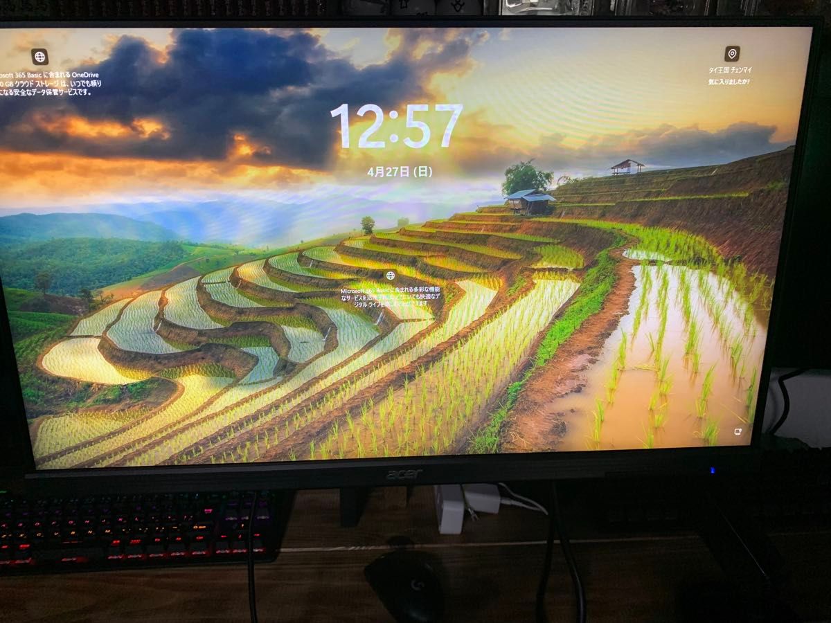 中古 Acer KG251QFbmidpx KG1 Series ゲーミングモニター 中古 Acer KG251QFbmidpx KG1 Series ゲーミングモニター