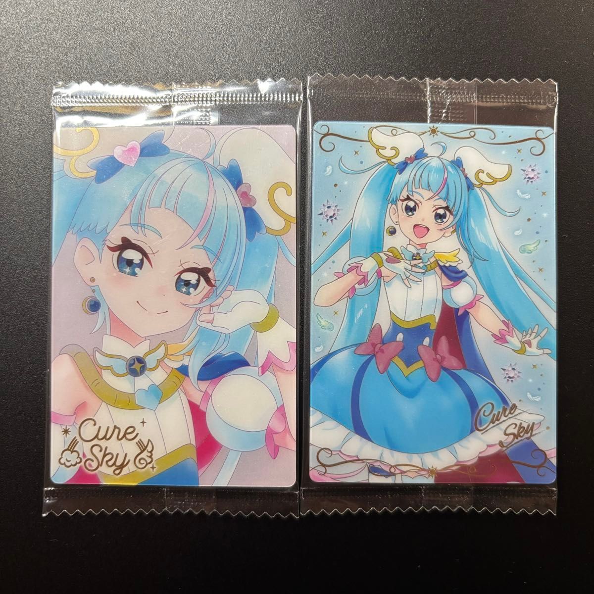 プリキュアカードウエハース8 キュアスカイ2枚セット ヒロイン プリキュアカードウエハース8 キュアスカイ2枚セット ヒロイン