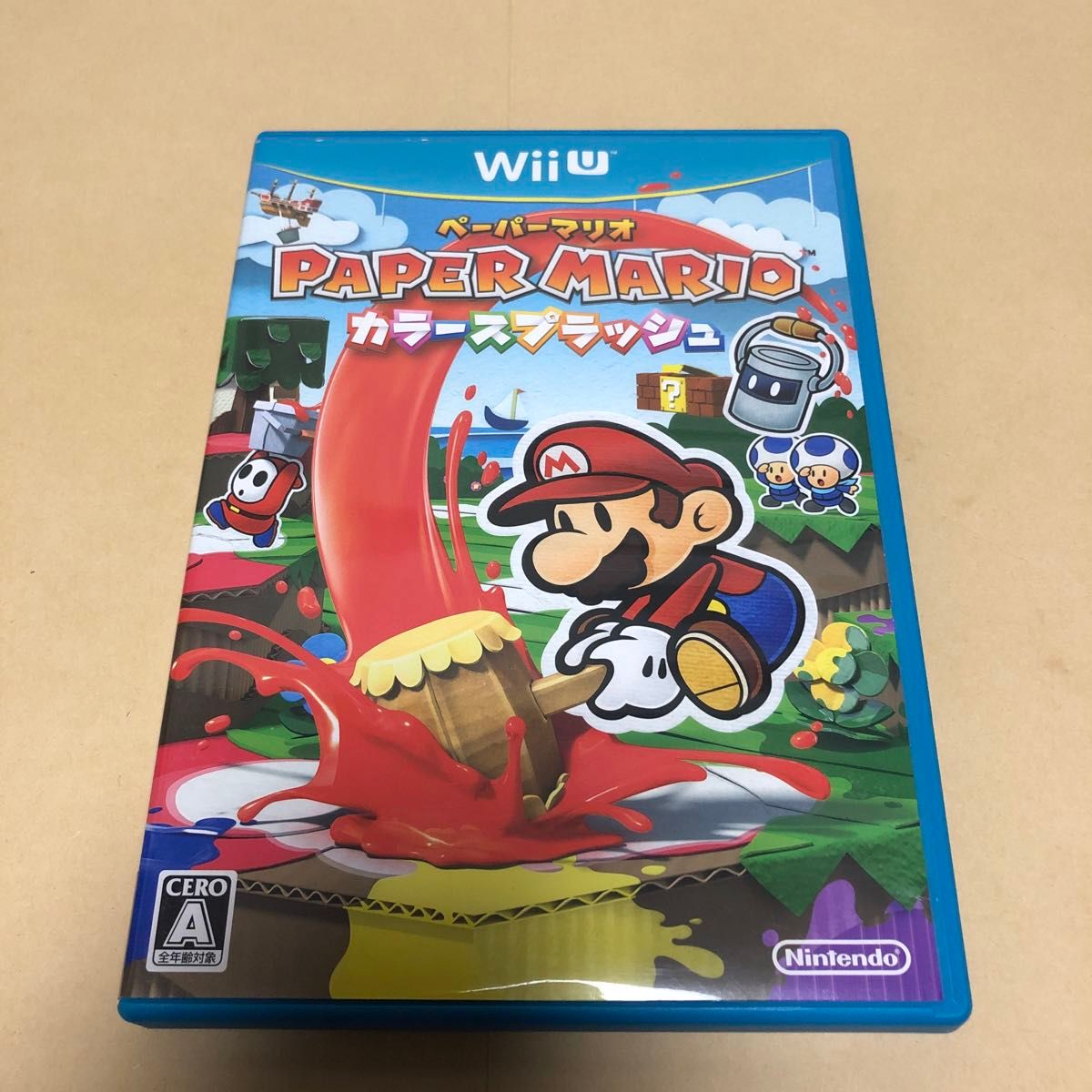 ペーパーマリオ カラースプラッシュ WiiU|Yahoo!フリマ(旧 ペーパーマリオ カラースプラッシュ WiiU|Yahoo!フリマ(旧