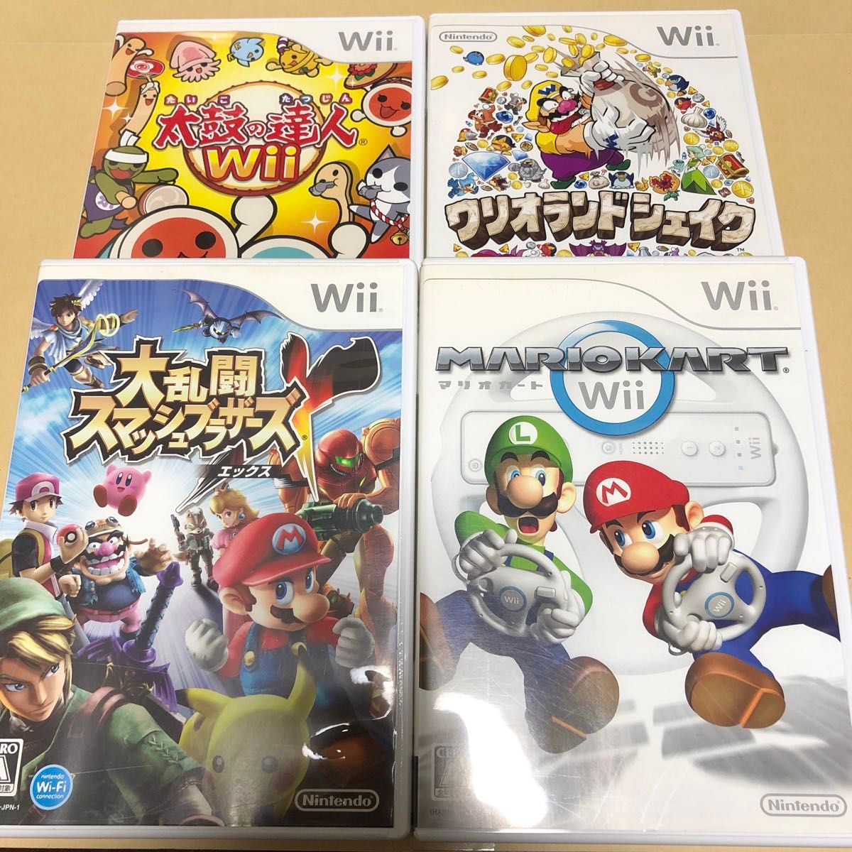 大乱闘スマッシュブラザーズX Wii マリオカートWii 太鼓の達人 大乱闘スマッシュブラザーズX Wii マリオカートWii 太鼓の達人