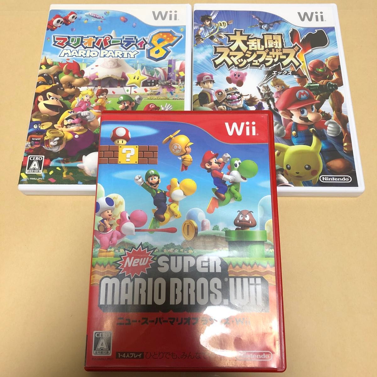 大乱闘スマッシュブラザーズX Wii マリオパーティ8 Wii New 大乱闘スマッシュブラザーズX Wii マリオパーティ8 Wii New
