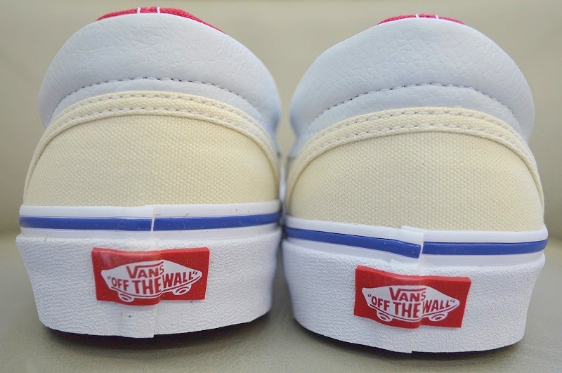 新品未使用2019 VANS バンズ 表・裏逆モデル ERA エラ アウトサイド イン 裏VANS VN0A38FRVME ナチュラル トリコロール サイズUS9 27センチ_画像4