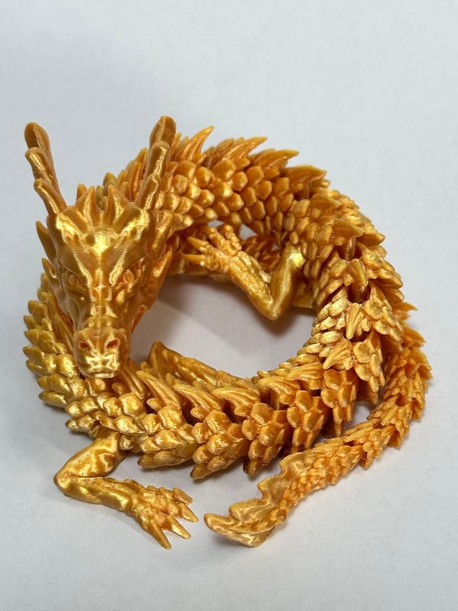 ドラゴンフィギュア 約30cm 金龍 暗黒竜 3dプリント 一匹|Yahoo ドラゴンフィギュア 約30cm 金龍 暗黒竜 3dプリント 一匹|Yahoo