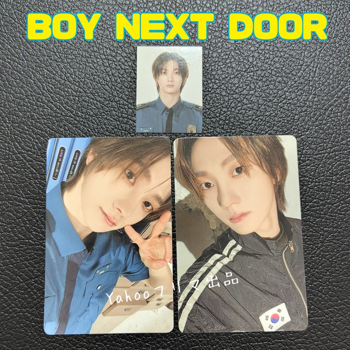 BOYNEXTDOOR ソンホ メンバーシップキット 2期 トレカ 証明写真 BOYNEXTDOOR ソンホ メンバーシップキット 2期 トレカ 証明写真