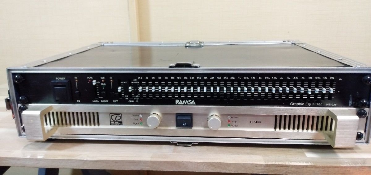 グラフィックイコライザーRAMSA WZ9311 可動品 1uラックマウント グラフィックイコライザーRAMSA WZ9311 可動品 1uラックマウント