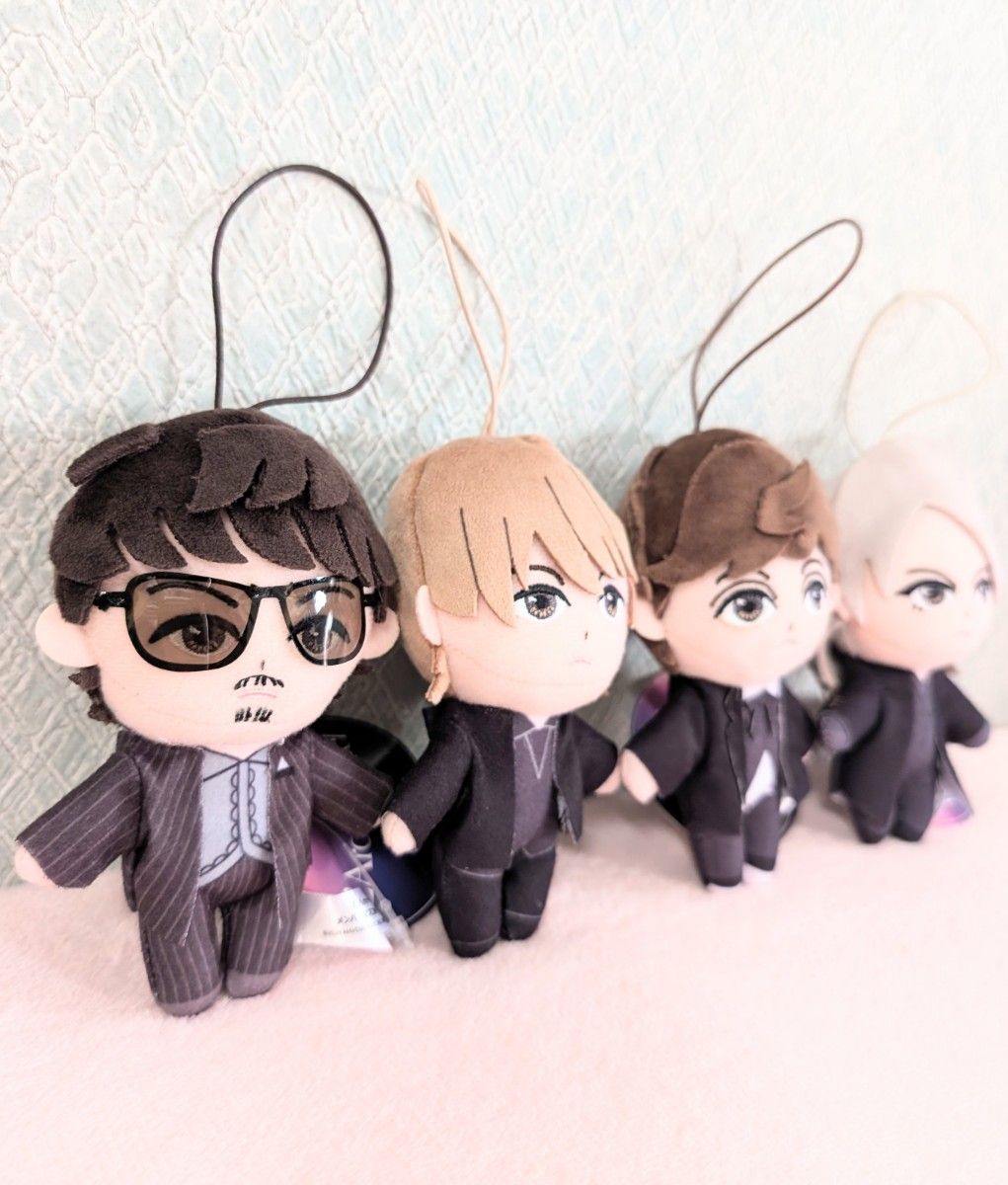 L'Arc~en~Ciel メンバーマスコットぬいぐるみ コンプセット ② L'Arc~en~Ciel メンバーマスコットぬいぐるみ コンプセット ②