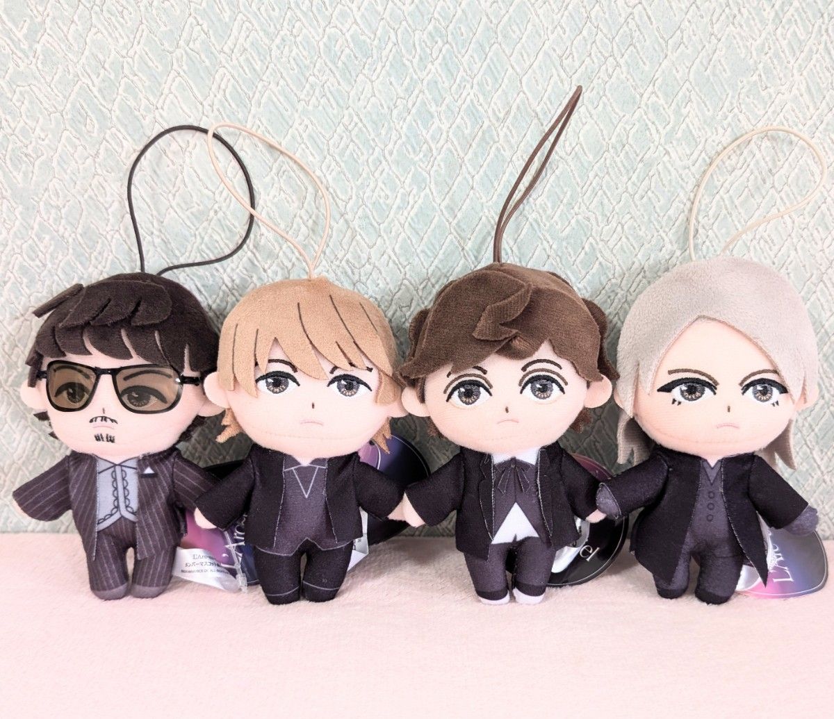 L'Arc~en~Ciel メンバーマスコットぬいぐるみ コンプセット ② L'Arc~en~Ciel メンバーマスコットぬいぐるみ コンプセット ②