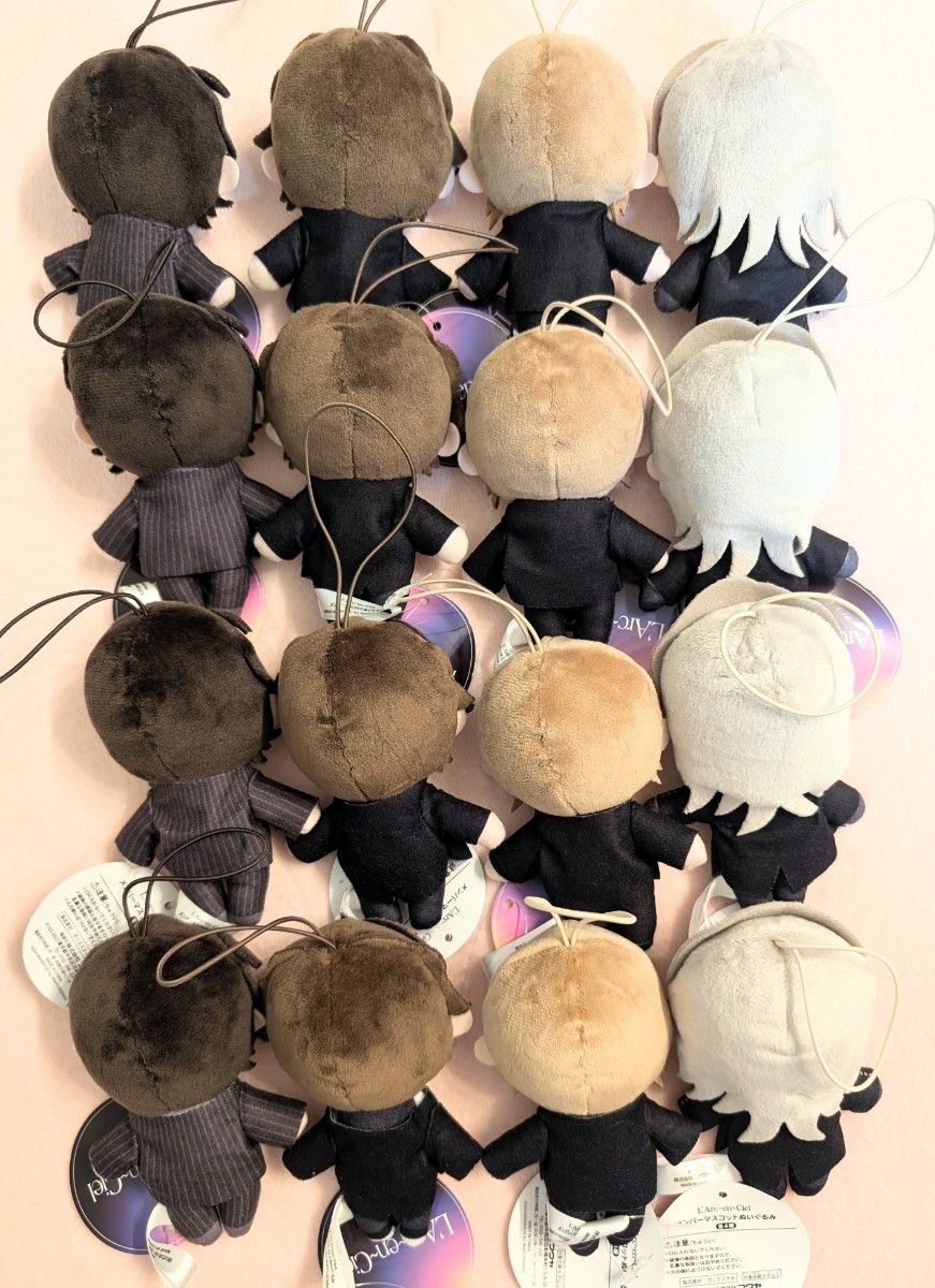 L'Arc~en~Ciel メンバーマスコットぬいぐるみ コンプセット L'Arc~en~Ciel メンバーマスコットぬいぐるみ コンプセット