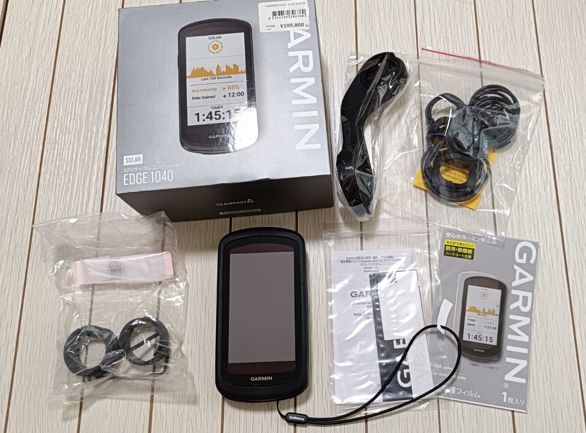 GARMIN EDGE 1040 SOLAR サイクルコンピューター GPS ガーミン GARMIN EDGE 1040 SOLAR サイクルコンピューター GPS ガーミン
