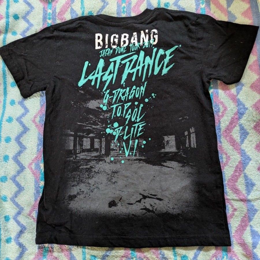 BIGBANG LAST DANCE キッズTシャツ 130 公式グッズ G-DRAGON BIGBANG LAST DANCE キッズTシャツ 130 公式グッズ G-DRAGON