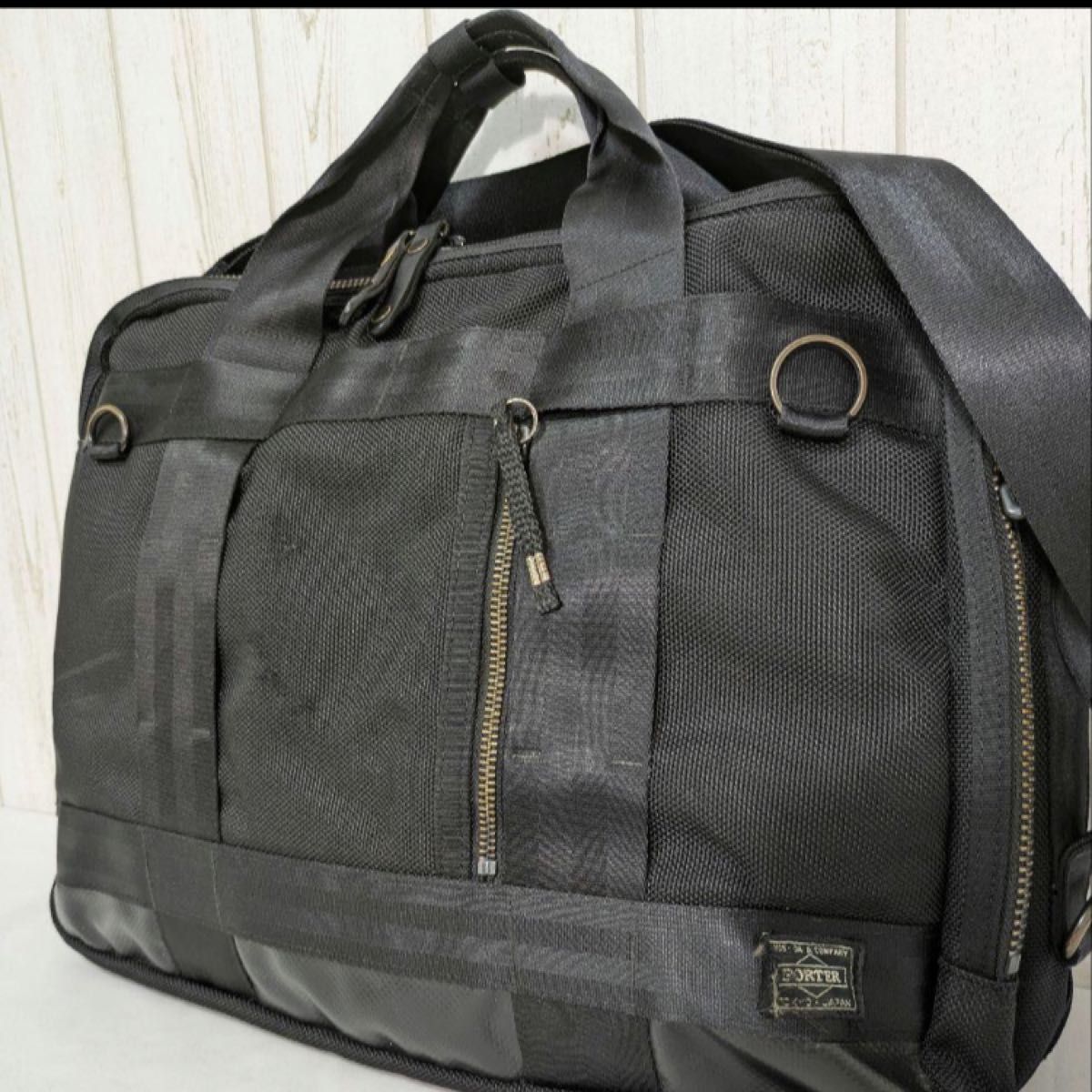 ポーター ヒート 3way ショルダーバック リュック ブリーフ ポーター ヒート 3way ショルダーバック リュック ブリーフ