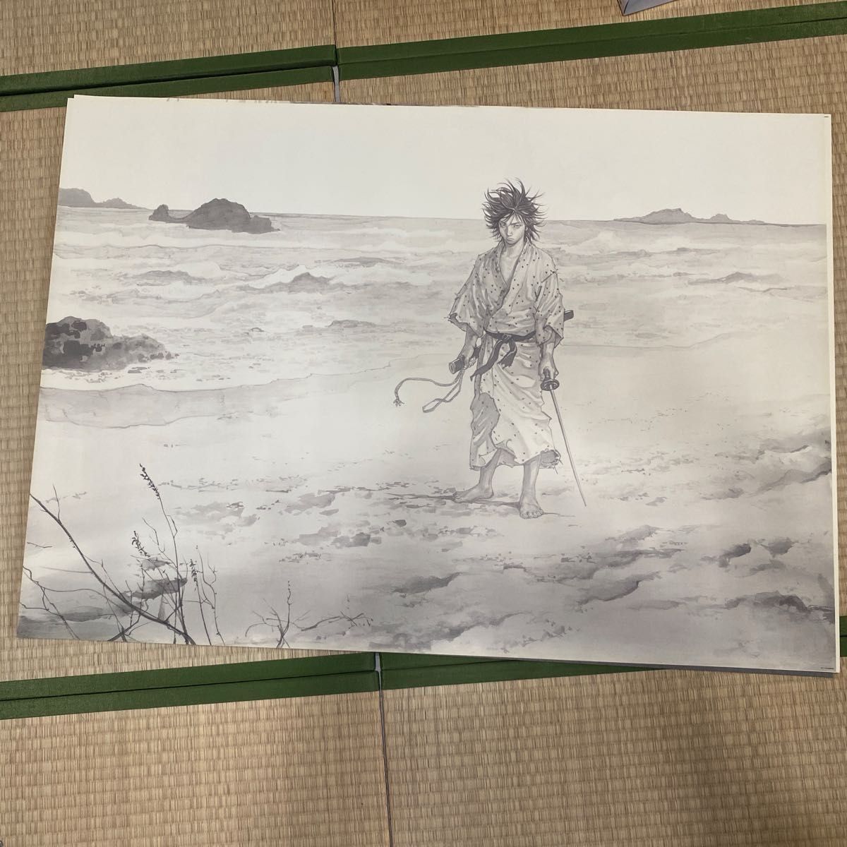ポスター×5・額縁×1セット】バガボンド B1サイズ ポスター 宮本 ポスター×5・額縁×1セット】バガボンド B1サイズ ポスター 宮本