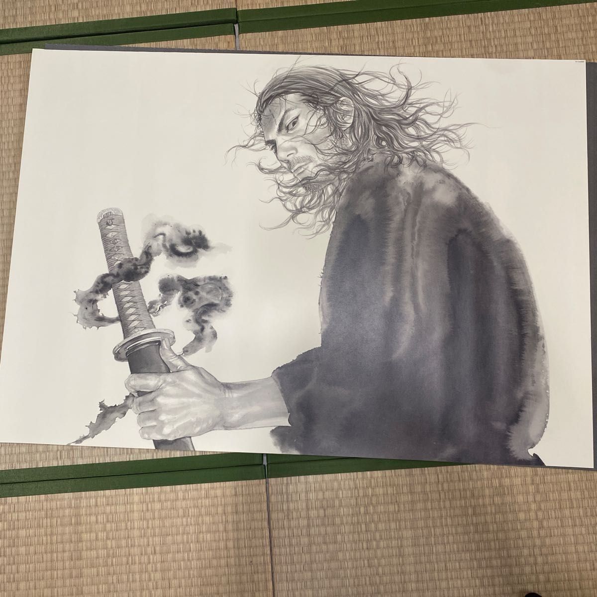 ポスター×5・額縁×1セット】バガボンド B1サイズ ポスター 宮本 ポスター×5・額縁×1セット】バガボンド B1サイズ ポスター 宮本