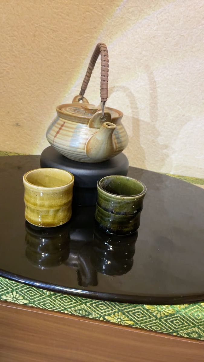 急須と口杯(湯呑み)セット 晩酌・お茶飲みセット