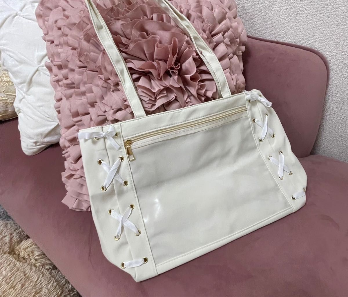 推し活 トートバッグ 痛バッグ 推しバッグ 痛バ 大容量 白 缶 推し活 トートバッグ 痛バッグ 推しバッグ 痛バ 大容量 白 缶