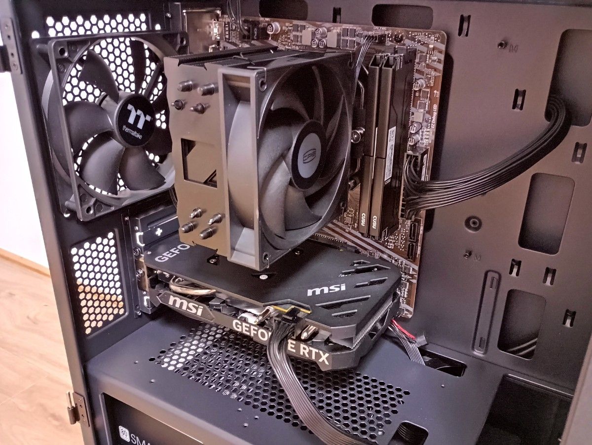Ryzen 7 5700X/メモリ 16GB/SSD 1TB/RTX 4060】 コスパ良 Ryzen 7 5700X/メモリ 16GB/SSD 1TB/RTX 4060】 コスパ良