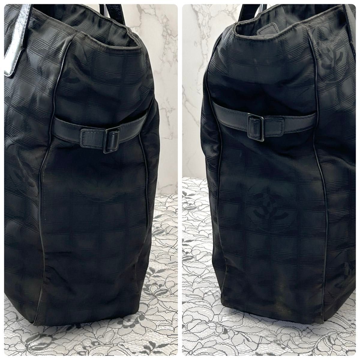 美品 CHANEL シャネル ニュートラベルライン トートバッグ GM 美品 CHANEL シャネル ニュートラベルライン トートバッグ GM