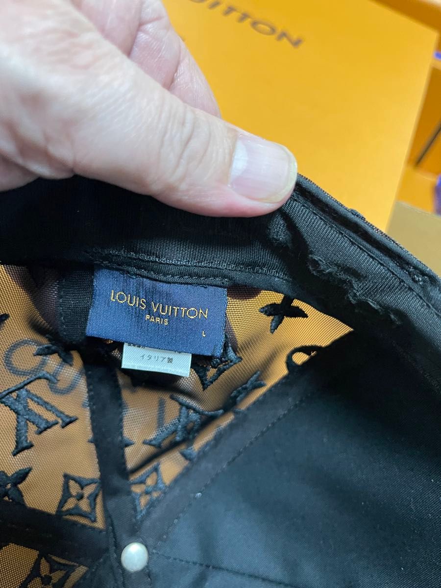 LOUIS VUITTON ルイヴィトン キャップ 帽子 メッシュ サイズL LOUIS VUITTON ルイヴィトン キャップ 帽子 メッシュ サイズL