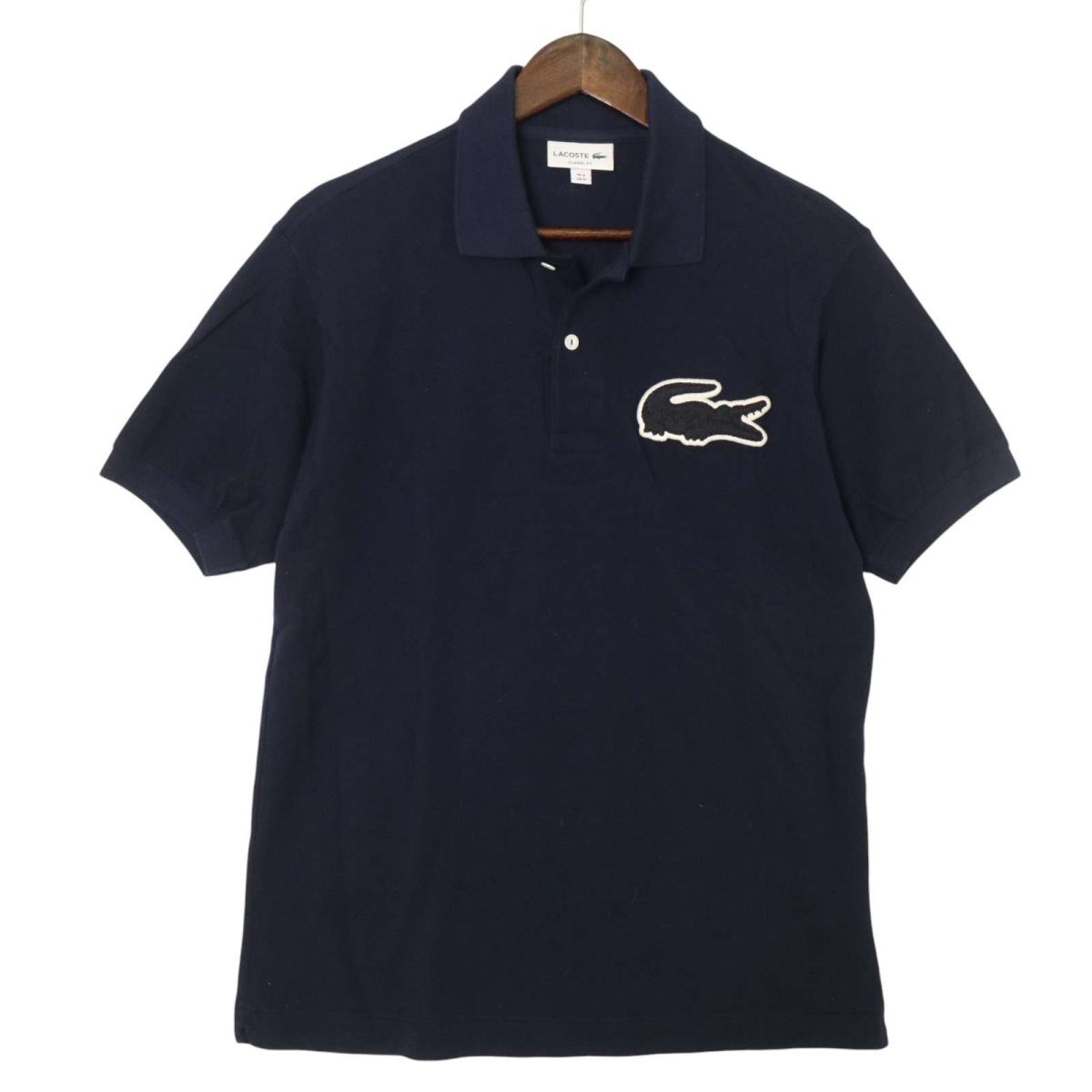 LACOSTE ラコステ 春夏 ワニ刺☆ 半袖 ポロシャツ Sz.M メンズ LACOSTE ラコステ 春夏 ワニ刺☆ 半袖 ポロシャツ Sz.M メンズ