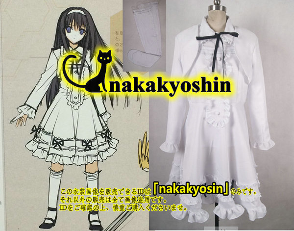 nakakyoshin●ファントムブレイカー：エクストラ 　仁科美琴　私服●コスプレ衣装　ウィッグ追加可