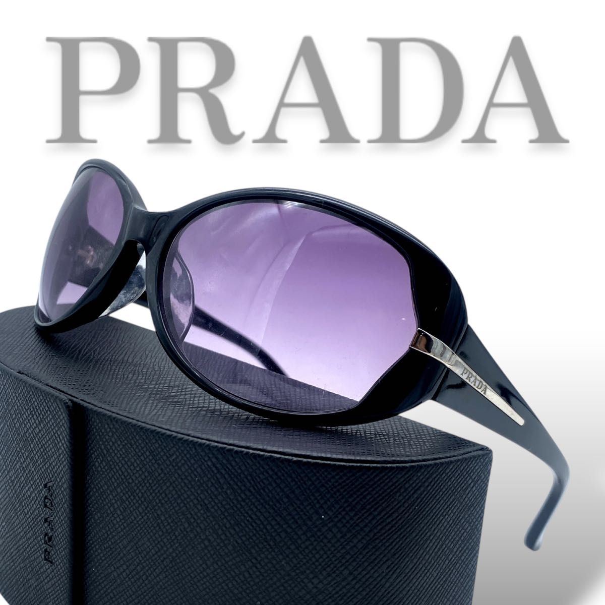 PRADA sunglasses purple Black サングラス レディース メンズ PRADA sunglasses purple Black サングラス レディース メンズ