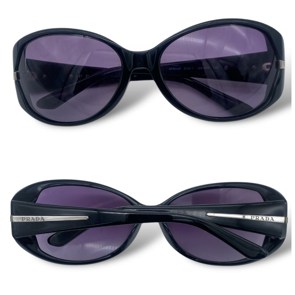 PRADA sunglasses purple Black サングラス レディース メンズ PRADA sunglasses purple Black サングラス レディース メンズ