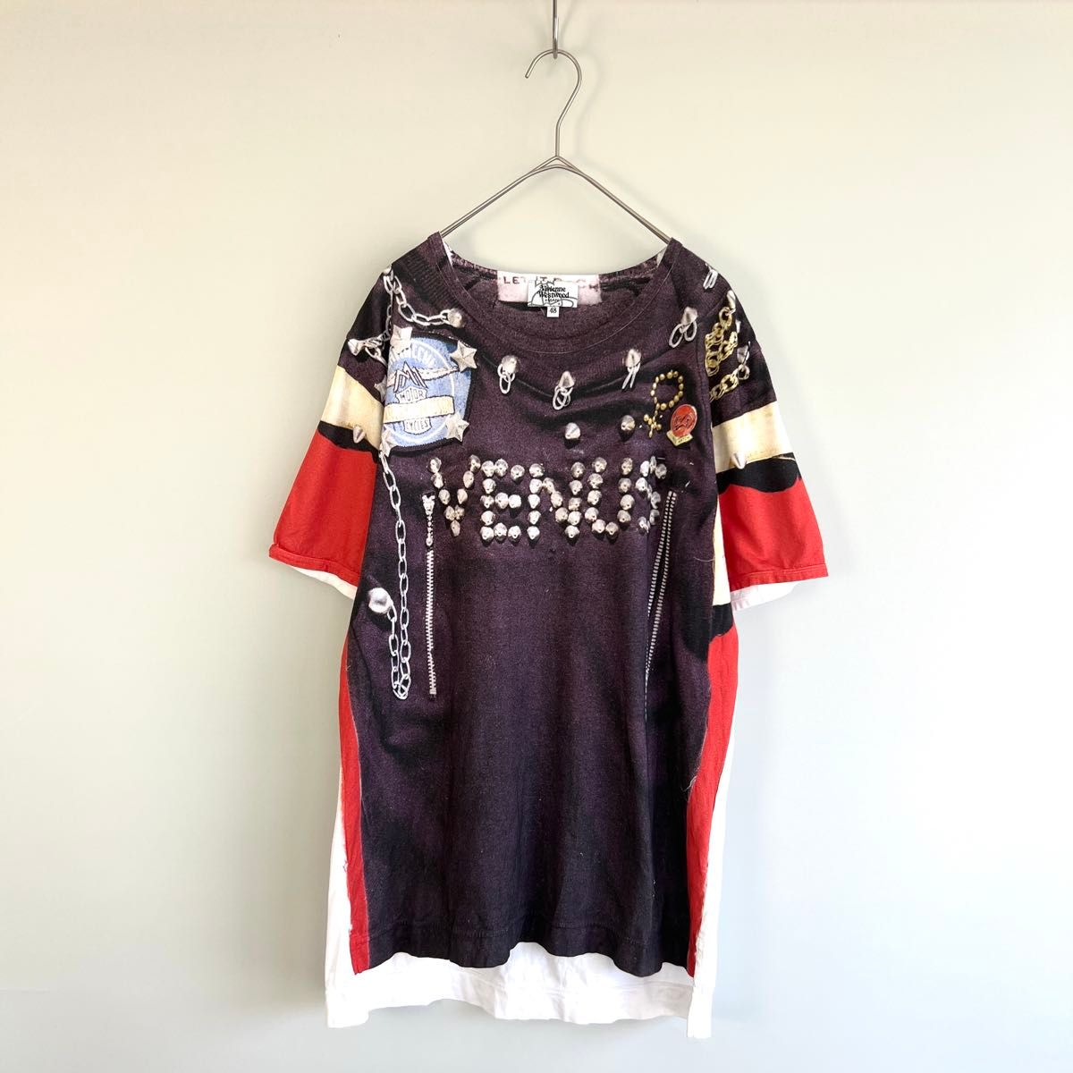 激レア】vivienne westwood MAN LET IT ROCK Tシャツ 48 ユニ 激レア】vivienne westwood MAN LET IT ROCK Tシャツ 48 ユニ