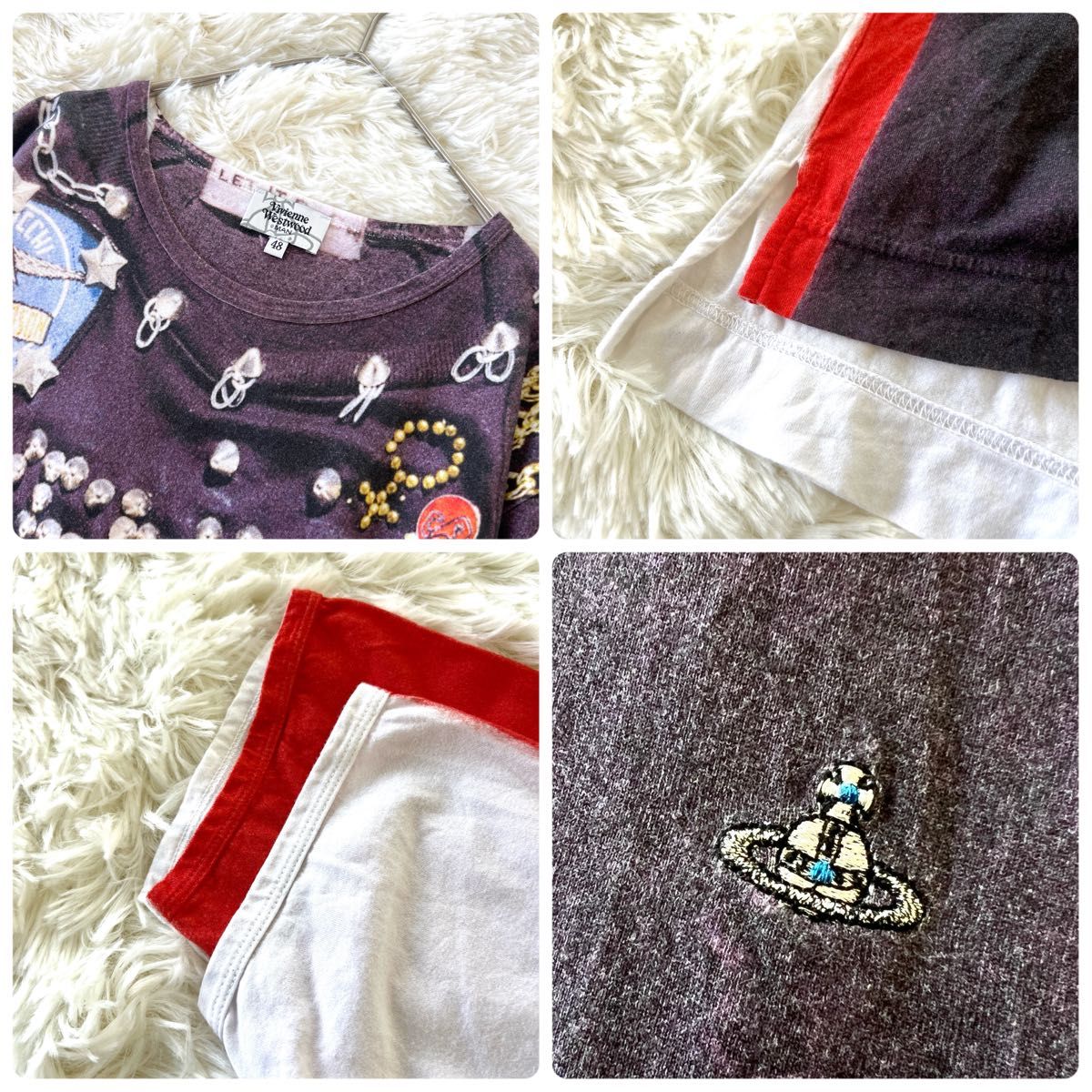 激レア】vivienne westwood MAN LET IT ROCK Tシャツ 48 ユニ 激レア】vivienne westwood MAN LET IT ROCK Tシャツ 48 ユニ