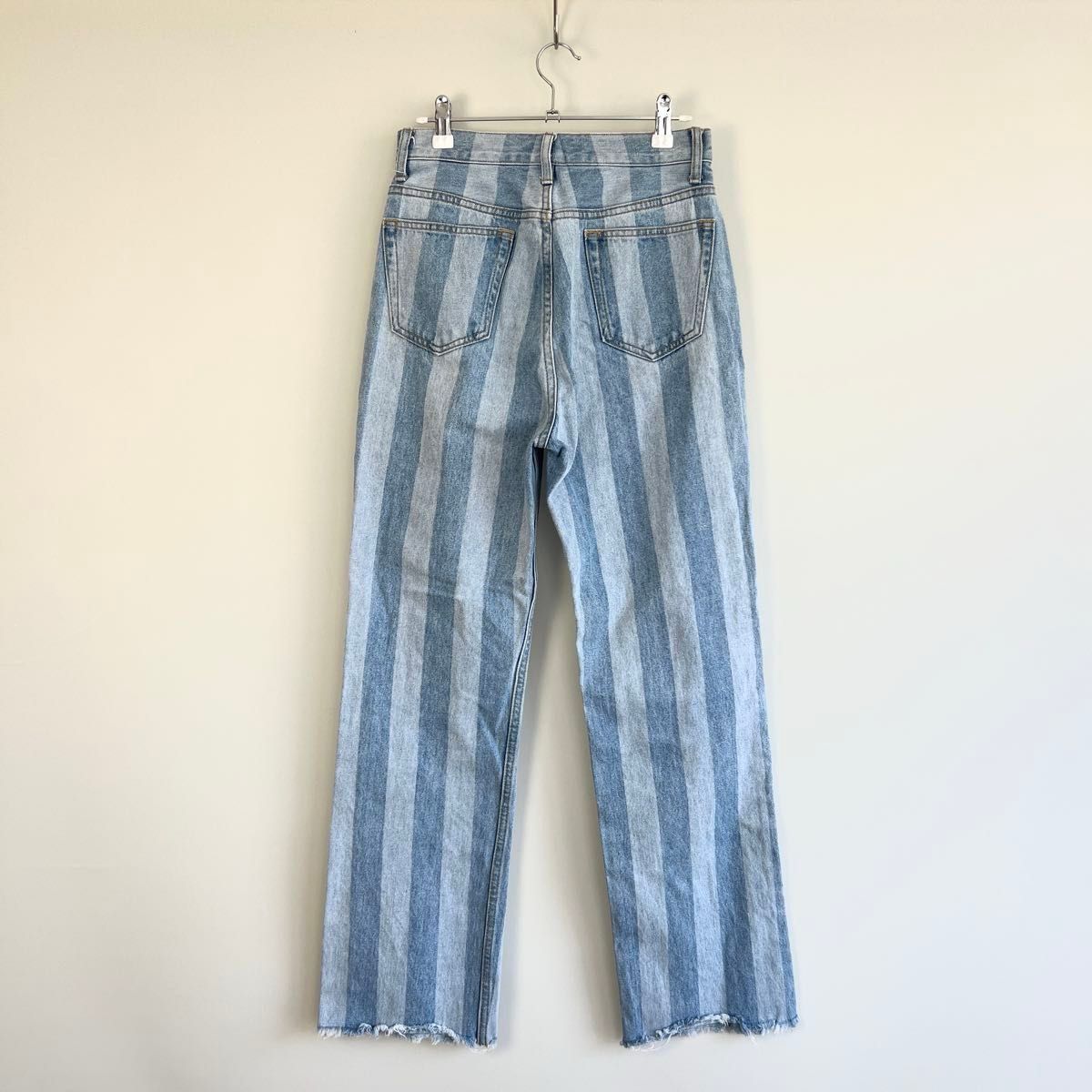アメリヴィンテージ Ameri VINTAGE STRIPE DAMAGE STRAIGHT アメリヴィンテージ Ameri VINTAGE STRIPE DAMAGE STRAIGHT