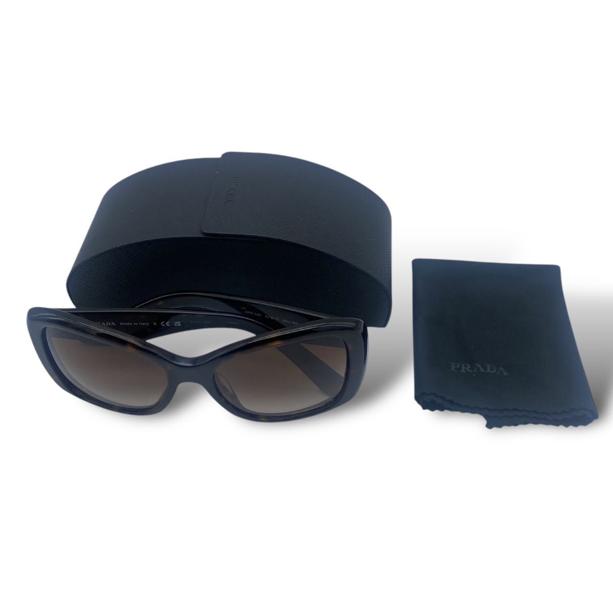 美品】PRADA プラダ サングラス sunglasses 三角ロゴ マーブル 美品】PRADA プラダ サングラス sunglasses 三角ロゴ マーブル