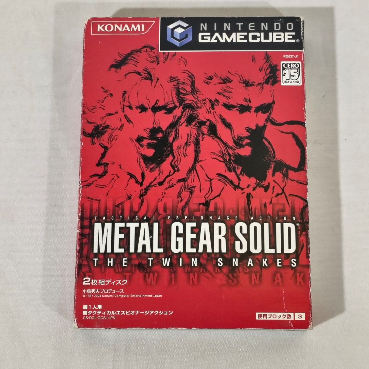 METAL GEAR SOLID THE TWIN SNAKES ニンテンドー ゲームキューブ METAL GEAR SOLID THE TWIN SNAKES ニンテンドー ゲームキューブ