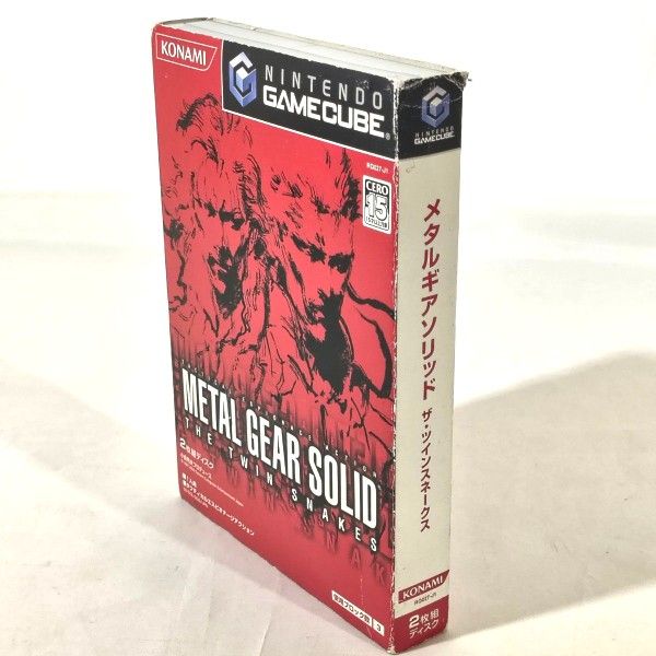 METAL GEAR SOLID THE TWIN SNAKES ニンテンドー ゲームキューブ METAL GEAR SOLID THE TWIN SNAKES ニンテンドー ゲームキューブ