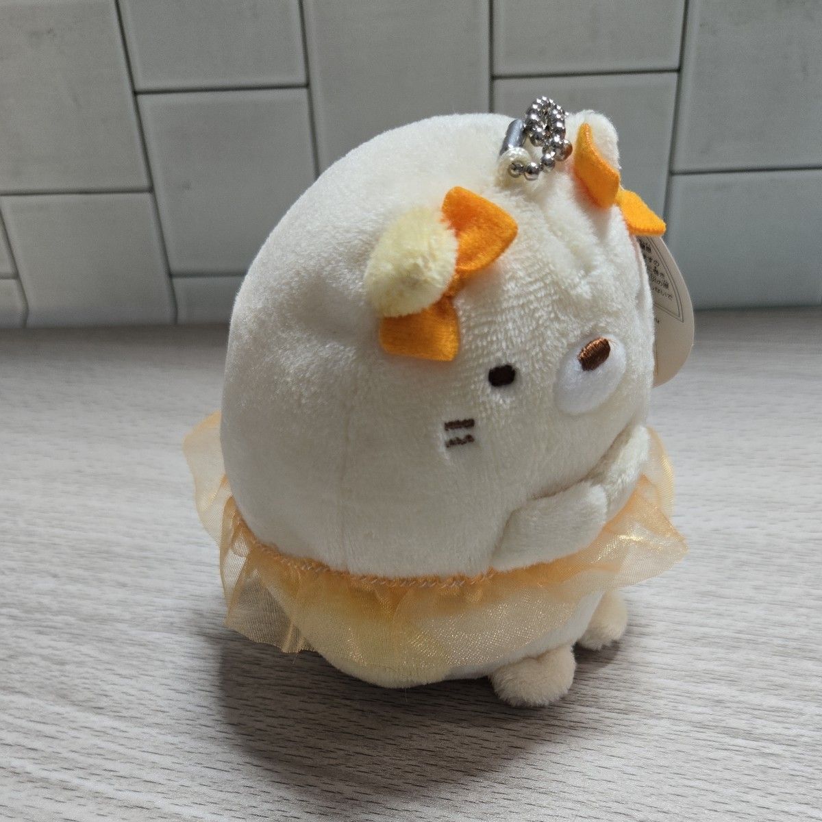 ねこ ボールチェーン付きプリマ風ぬいぐるみ 「すみっコぐらし ねこ ボールチェーン付きプリマ風ぬいぐるみ 「すみっコぐらし