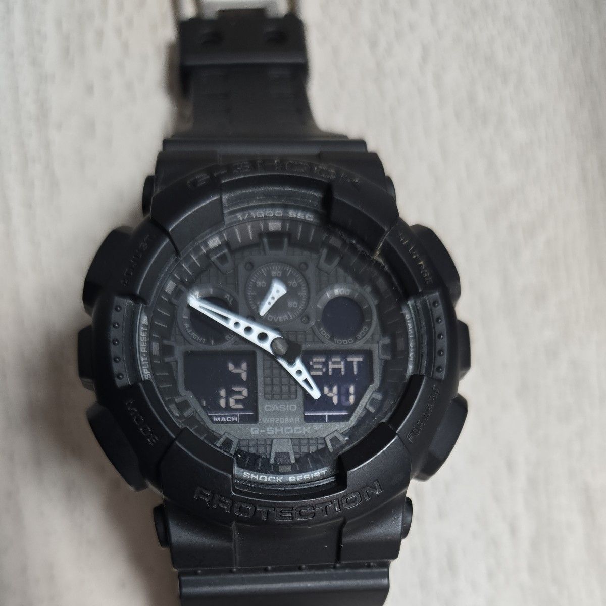 CASIO G-SHOCK 腕時計 稼働品 黒 箱付 ブラック カシオ ジー CASIO G-SHOCK 腕時計 稼働品 黒 箱付 ブラック カシオ ジー