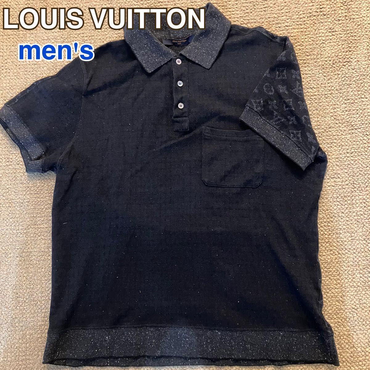 LOUIS VUITTON ルイヴィトン ルイヴィトン ポロ ポロシャツ 半袖 LOUIS VUITTON ルイヴィトン ルイヴィトン ポロ ポロシャツ 半袖