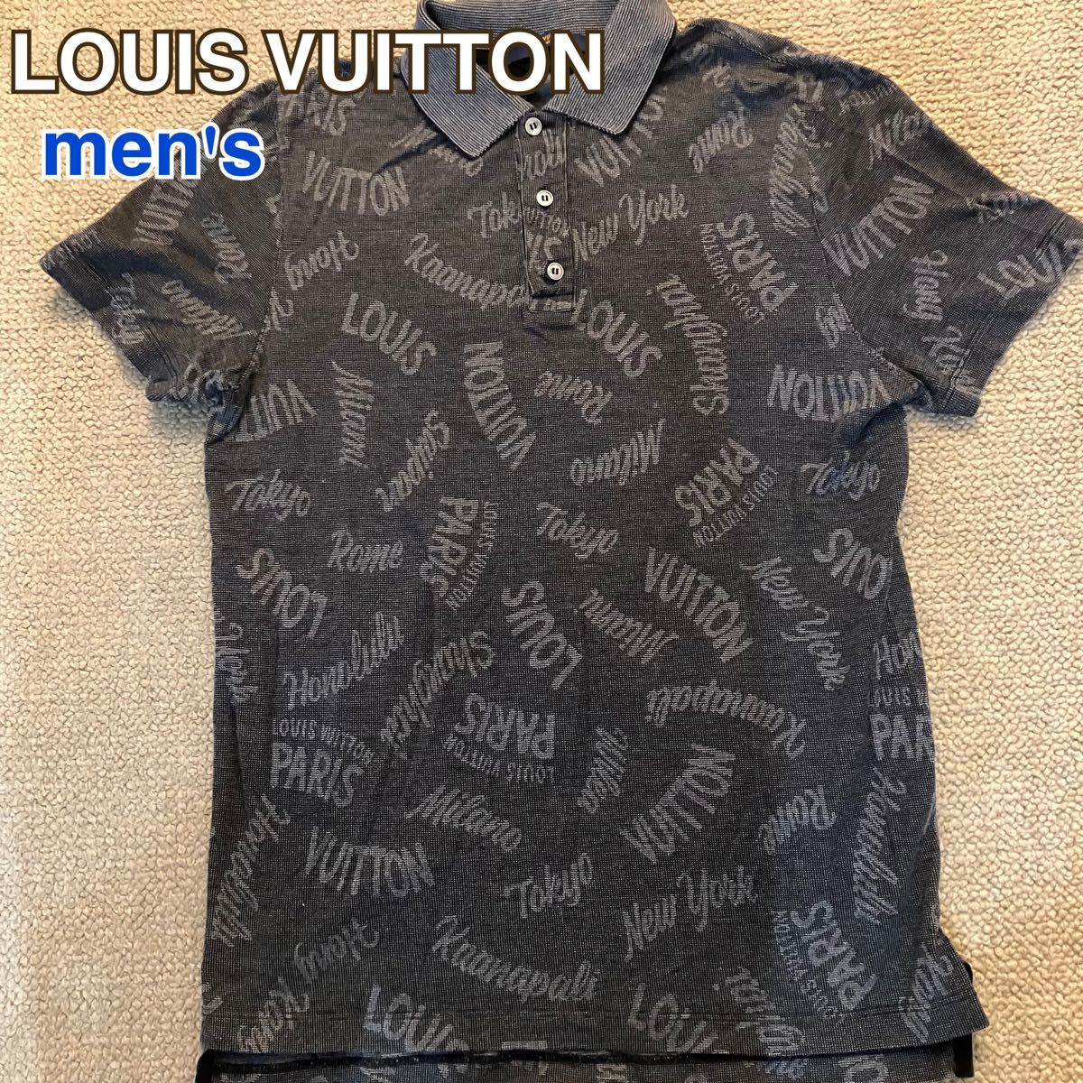 ルイヴィトン LOUIS VUITTON メンズ ポロシャツ 半袖 半袖 ルイヴィトン LOUIS VUITTON メンズ ポロシャツ 半袖 半袖