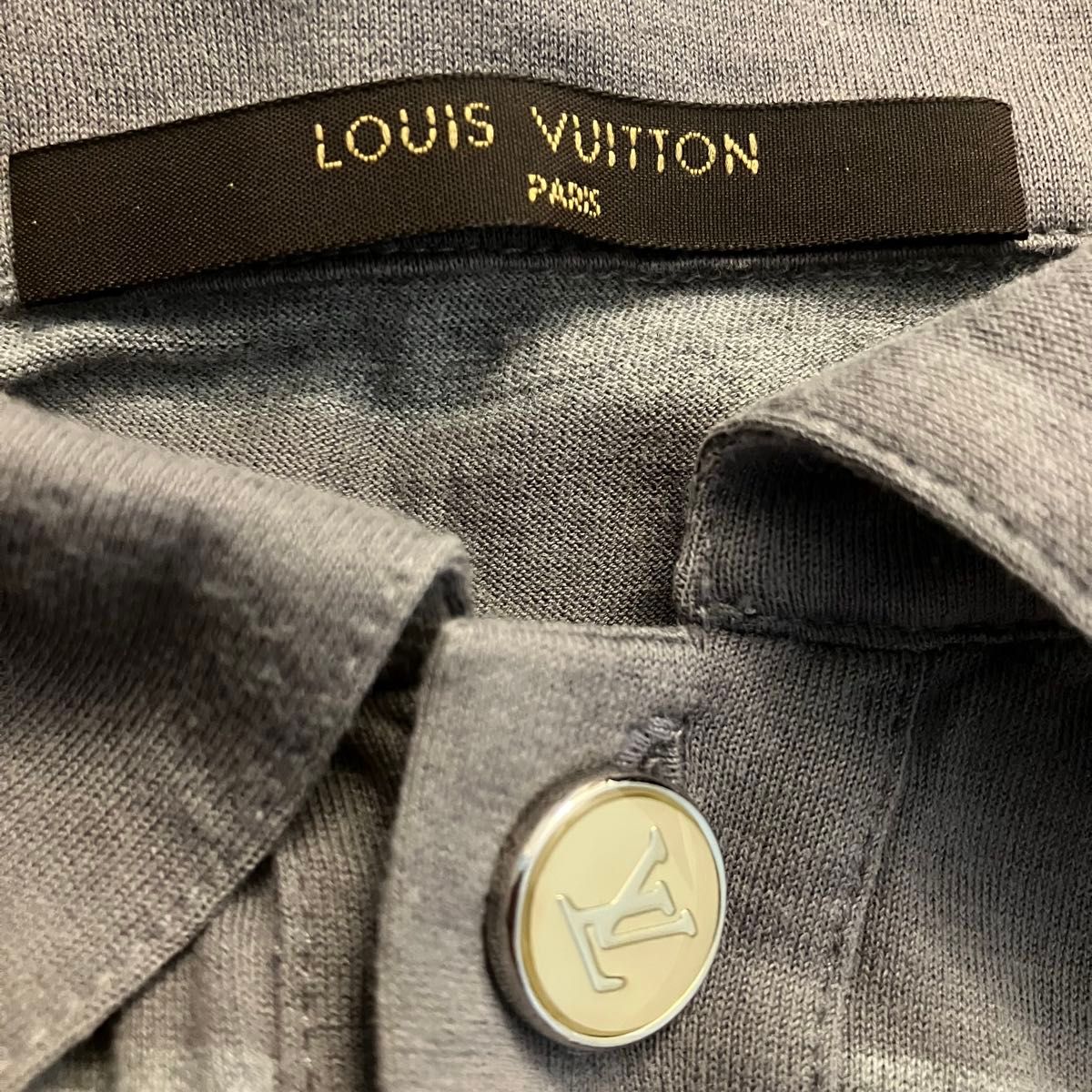 ルイヴィトン LOUIS VUITTON ポロシャツ 半袖 ロゴ ボーダー ルイヴィトン LOUIS VUITTON ポロシャツ 半袖 ロゴ ボーダー