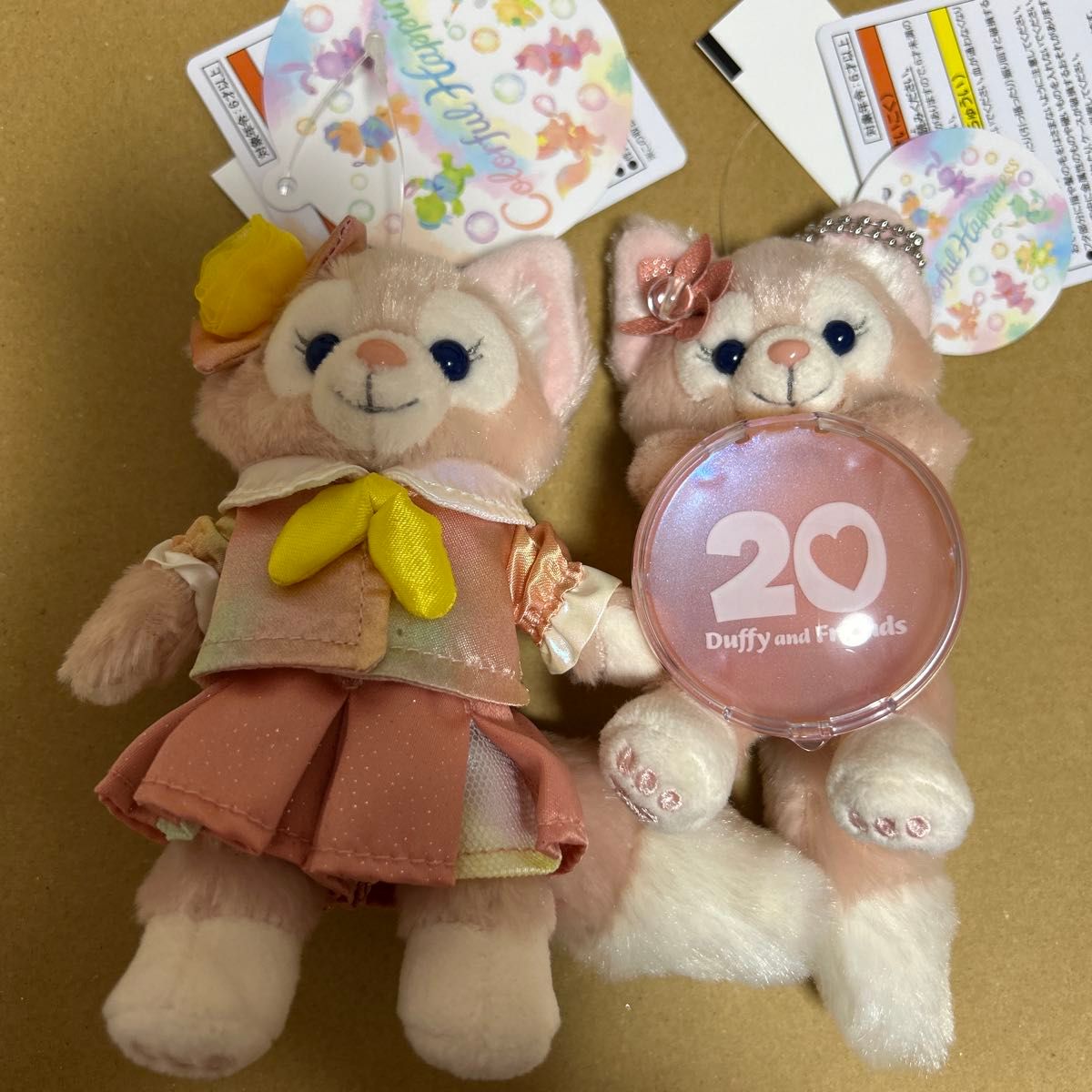 ダッフィー&フレンズ 20周年 カラフルハピネス リーナベル ダッフィー&フレンズ 20周年 カラフルハピネス リーナベル