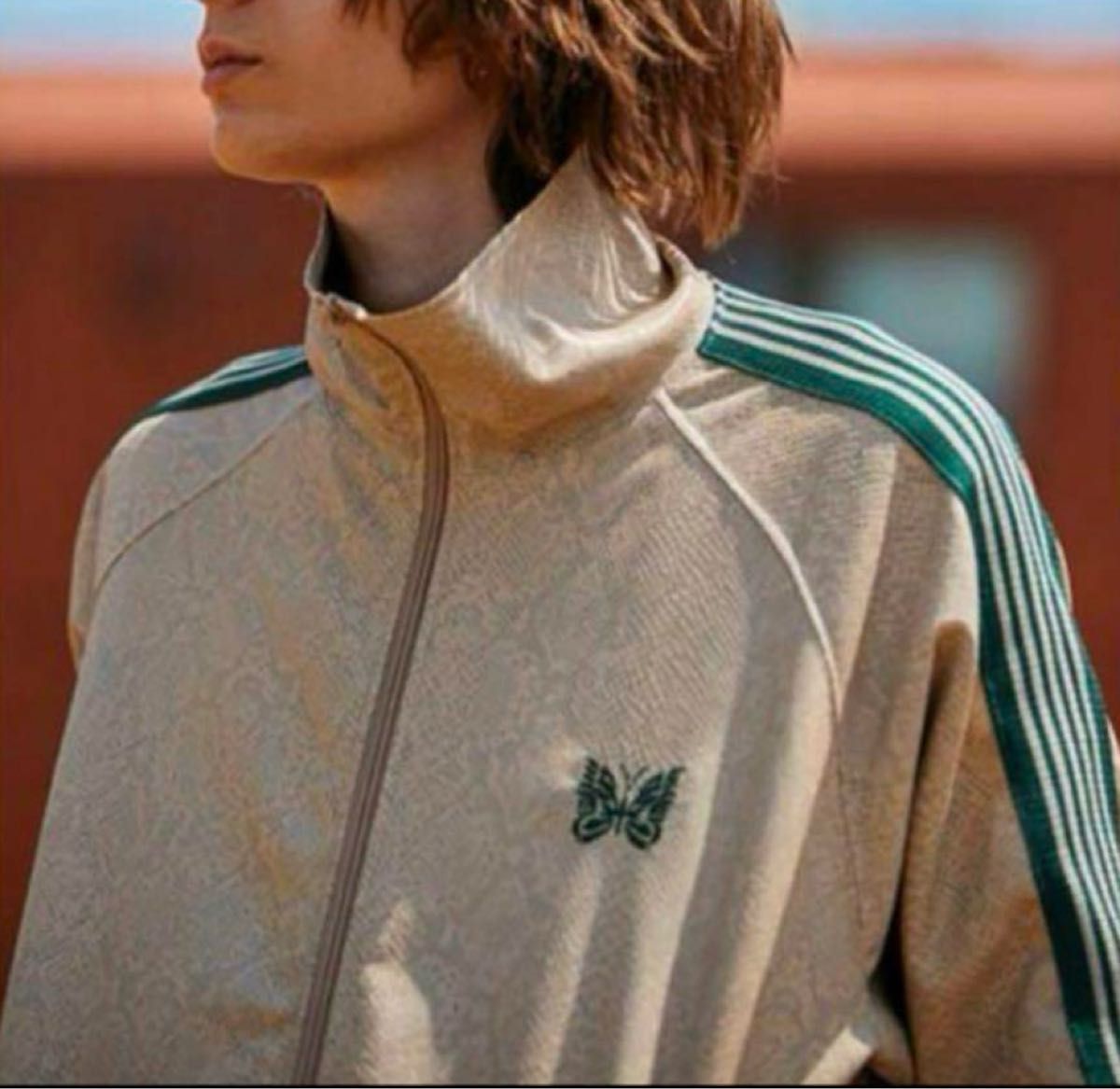 needles 20ss Python パイソン トラックジャケット ベージュ needles 20ss Python パイソン トラックジャケット ベージュ