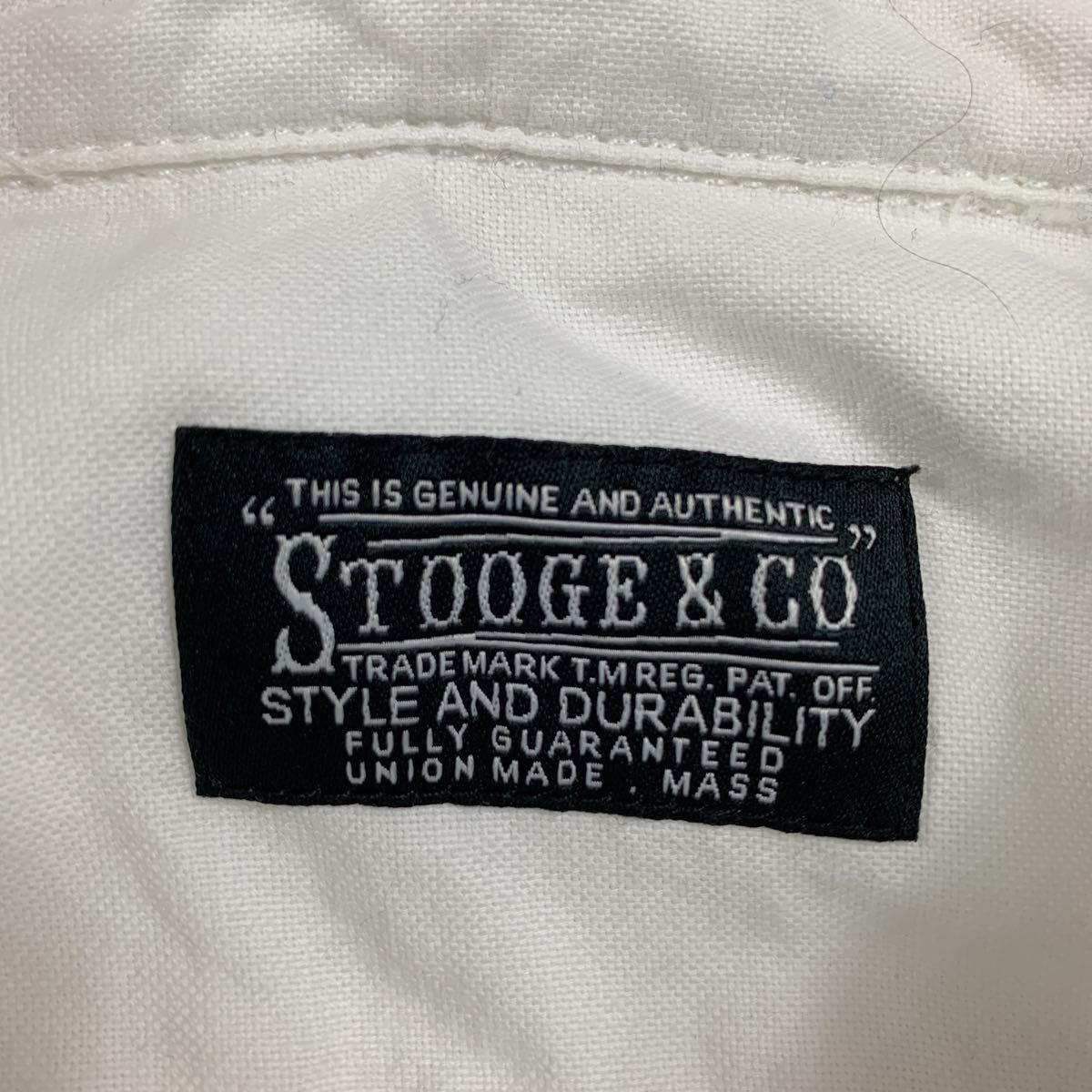 STOOGE&CO ストゥージ&コー ボタンダウンシャツ 長袖　size L