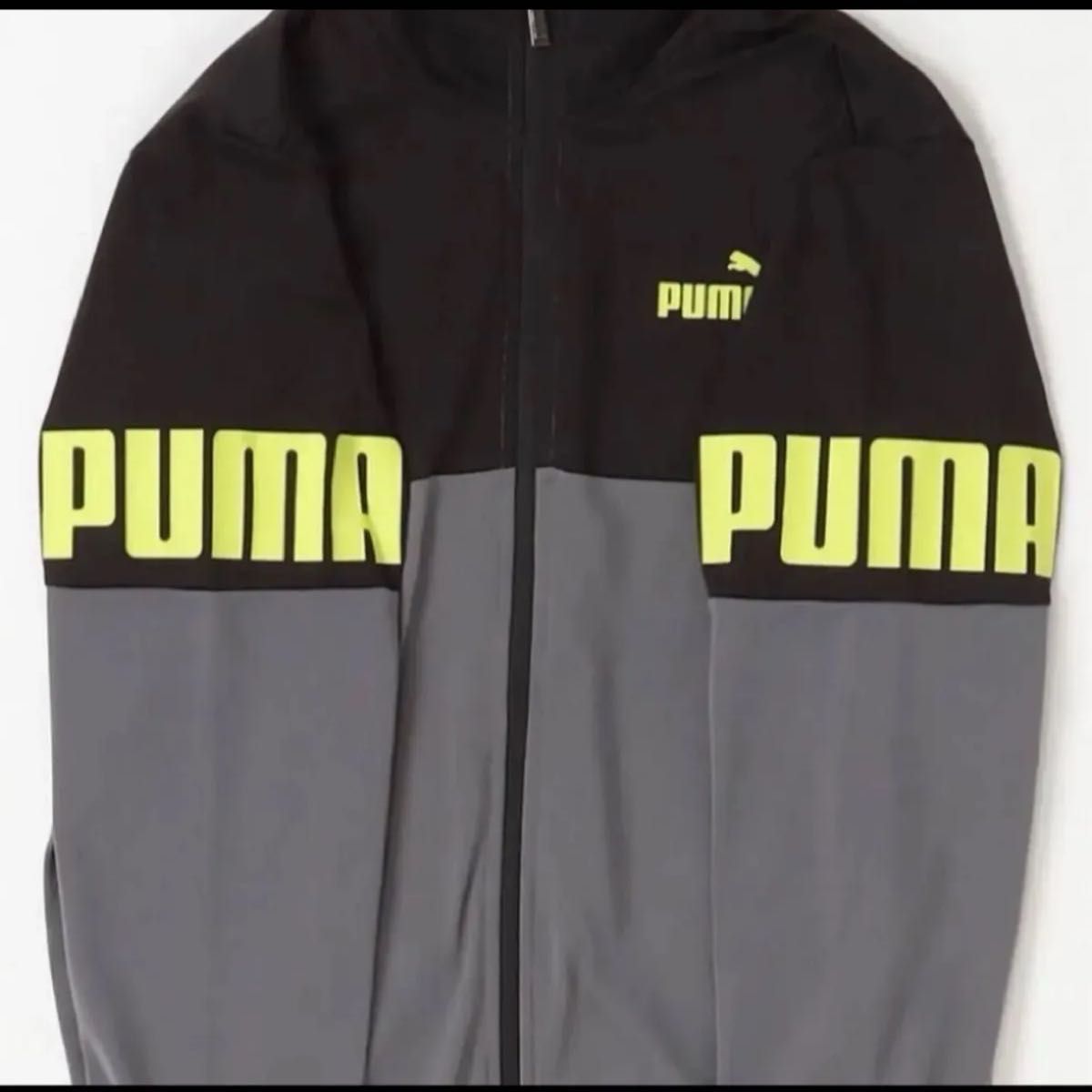 PUMA XL セットアップ POWER ポリ トレーニングスーツ ブラック PUMA XL セットアップ POWER ポリ トレーニングスーツ ブラック