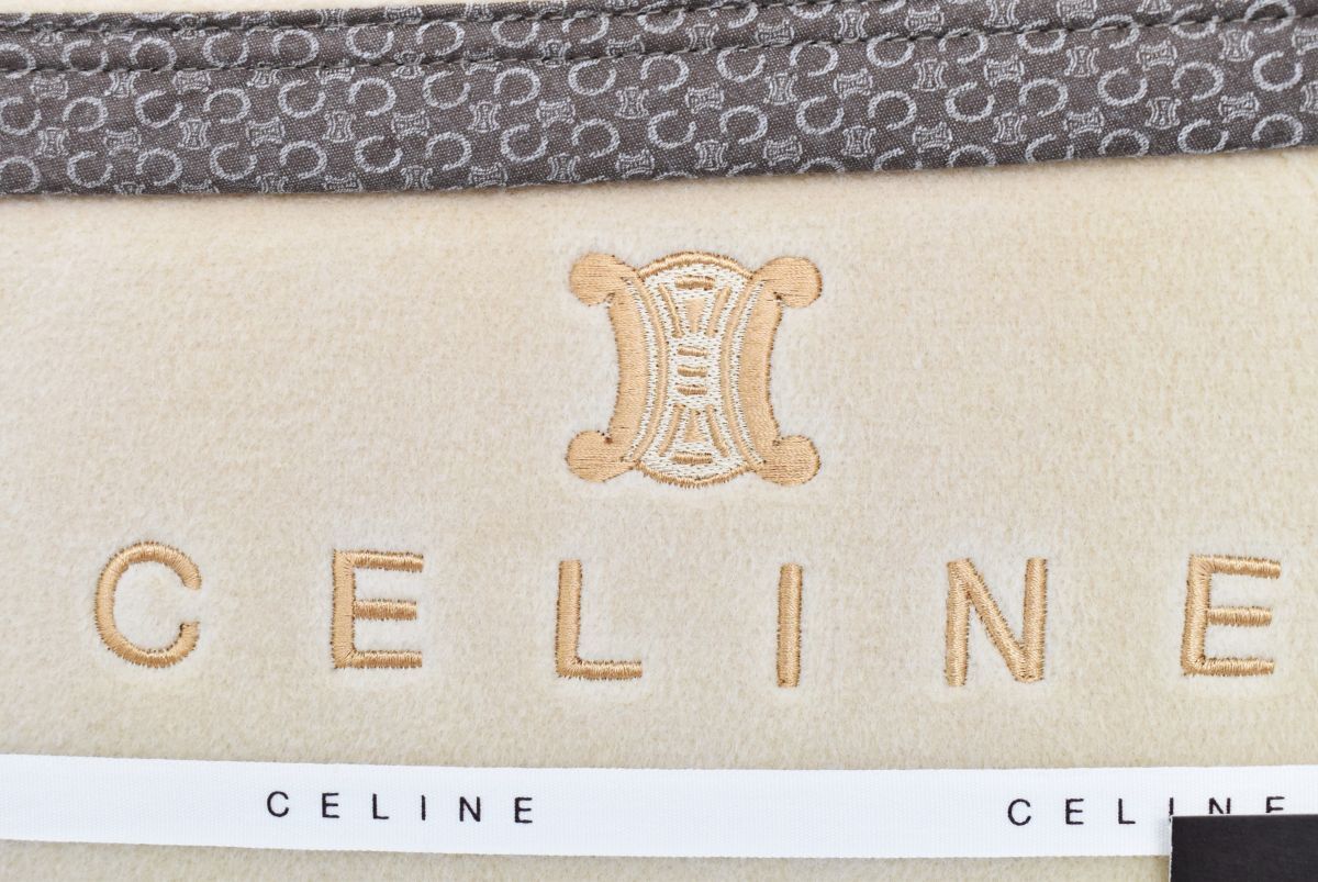1115L 0408M22) 1円~ 未使用 CELINE セリーヌ 綿毛布 140×200cm 1115L 0408M22) 1円~ 未使用 CELINE セリーヌ 綿毛布 140×200cm