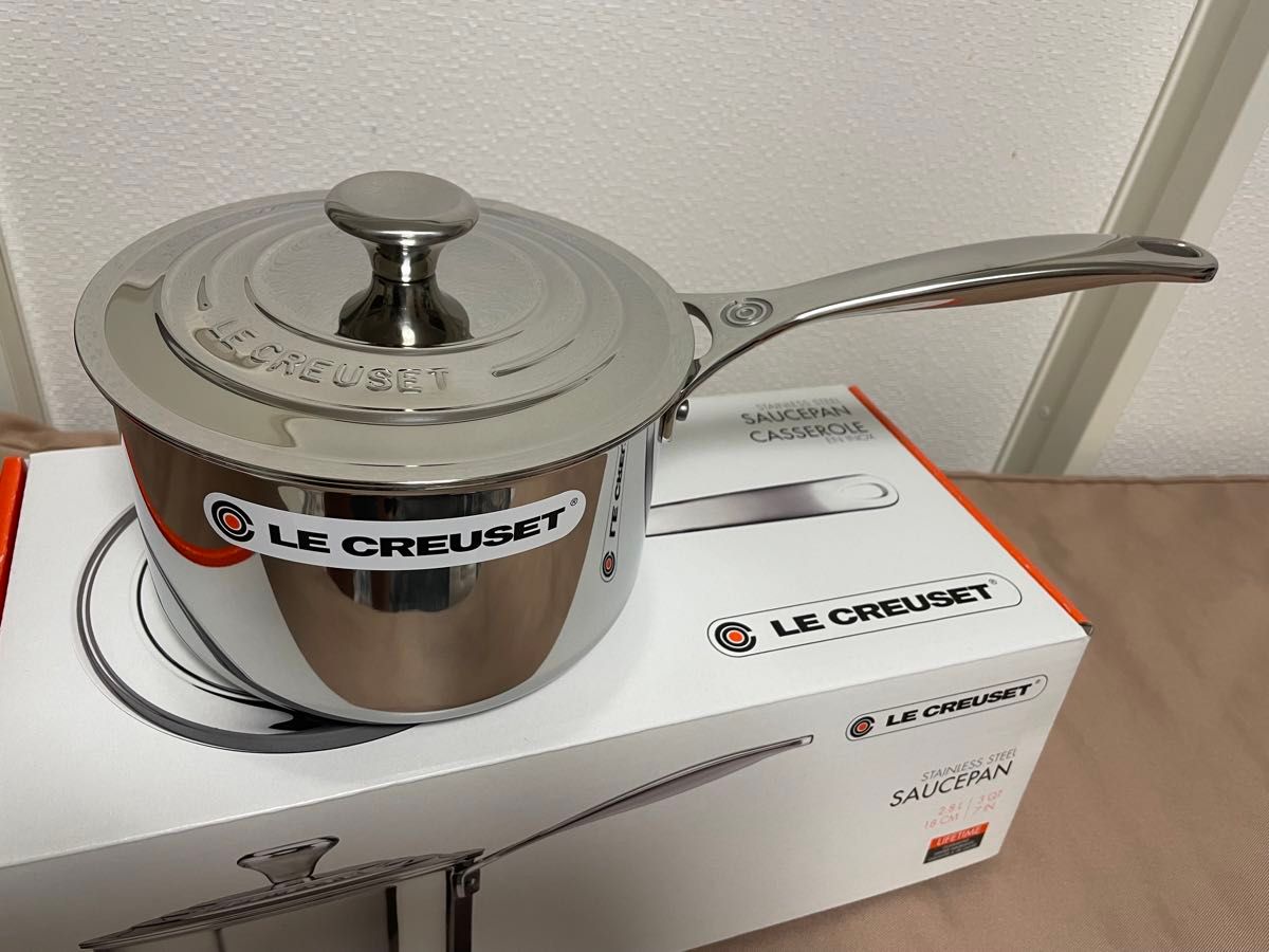 ル・クルーゼ】3S 18cm ソースパン片手鍋 ステンレス|Yahoo ル・クルーゼ】3S 18cm ソースパン片手鍋 ステンレス|Yahoo